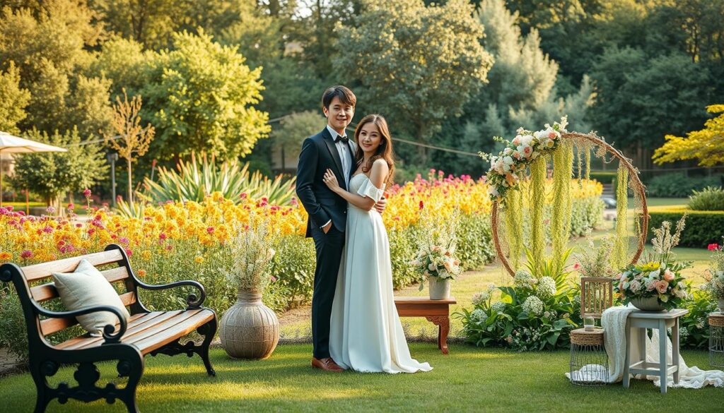 casal depois do casamento